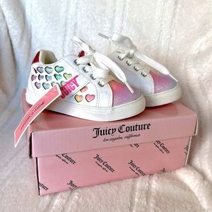 Brand NEW Juicy Couture toddler sneaker Size 6